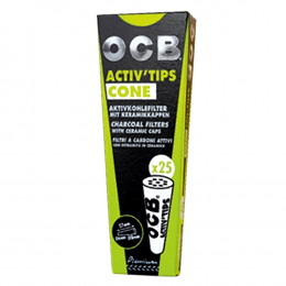 OCB Activ'Tips Cone SLIM Filter 6-8 mm 25 St/Pck